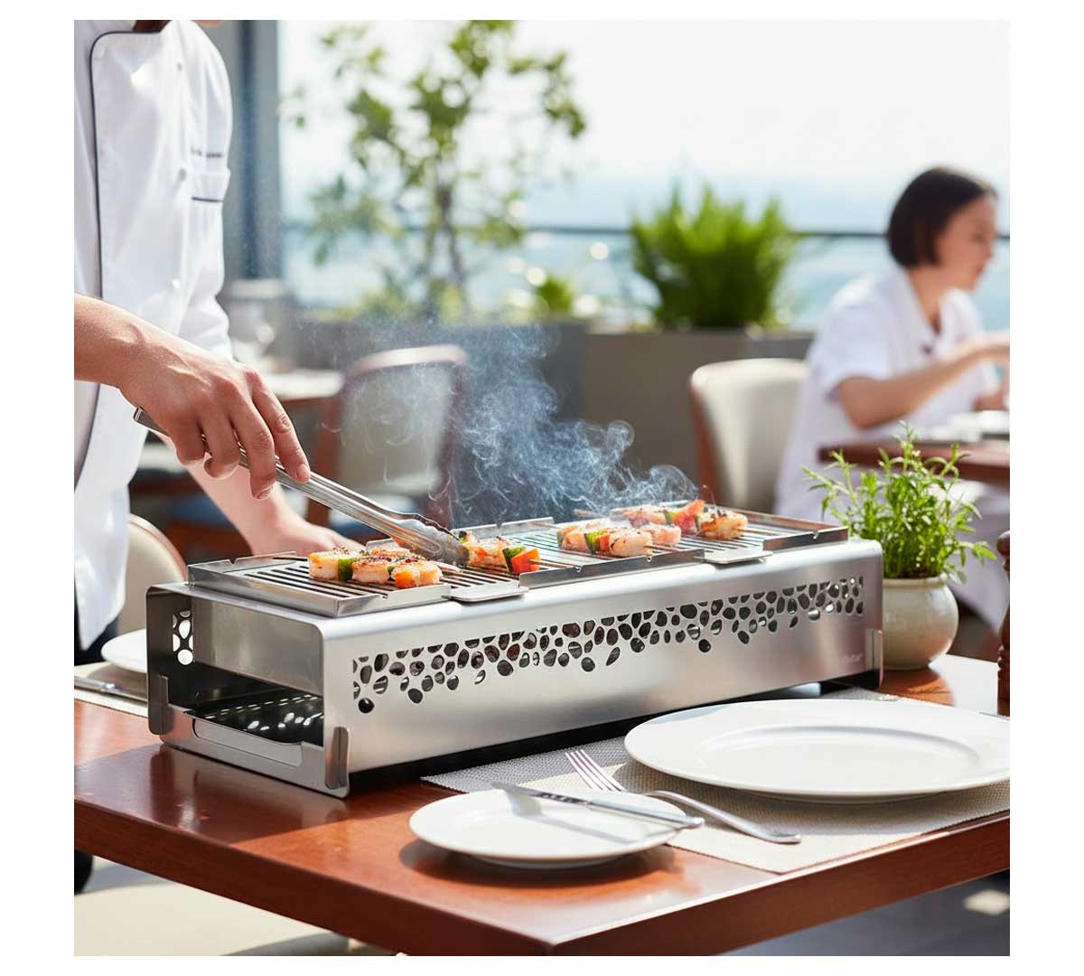 Barbacoa Sobremesa GrillBox Duo | Pujadas